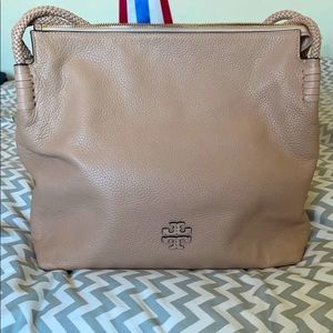 Tory Burch Taylor pebbled hobo
